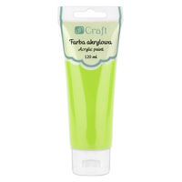 Farba akrylowa - Jasnozielona 120ml